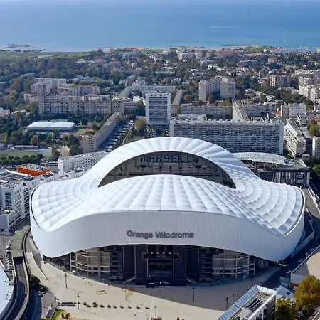 T2 Entre La Plage Et Le Velodrome - Clim/Parking Marseille Exterior photo